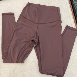 Colorfulkoala dusty purple full length leggings size M